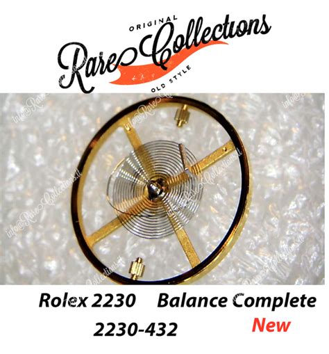 asse di bilanciere rolex 2230|ROLEX 2230 Asse del Bilanciere Cod. 2230.